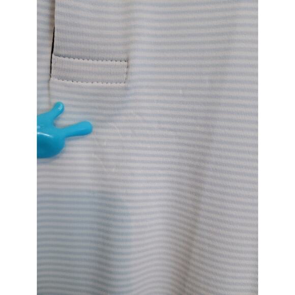 Greyson Polo Mens XL Blue Striped Golf Outdoor Casual Performance Top Hat Shirt - Picture 3 of 10